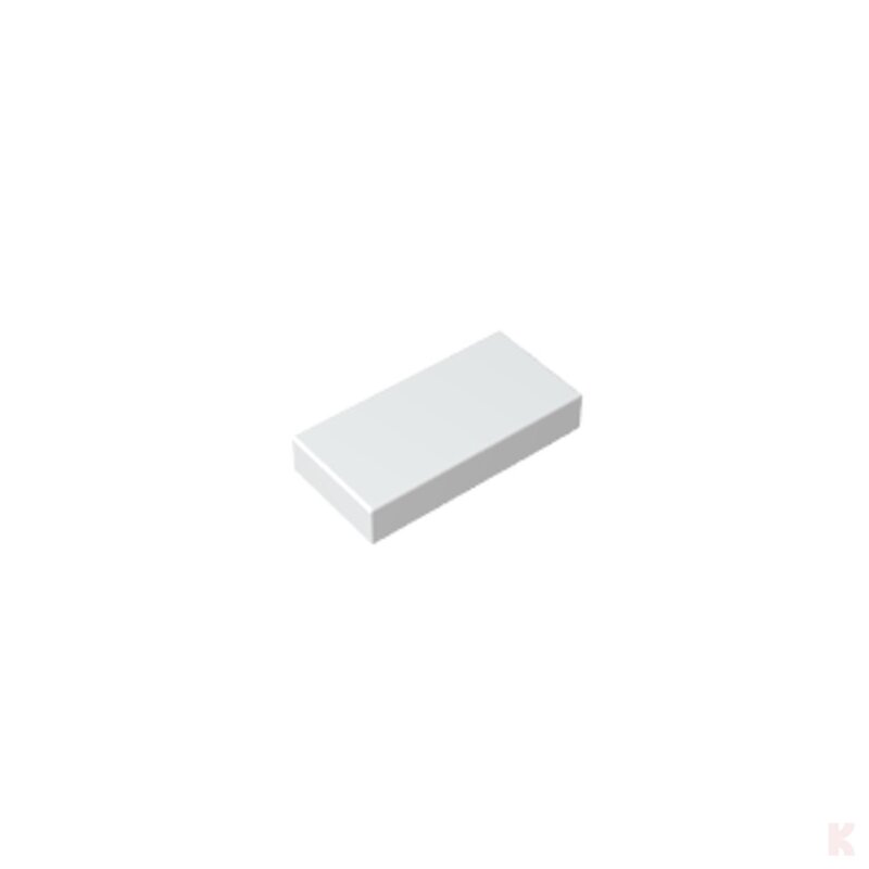 Klemos Fliese 1x2 – individuell bedruckte Klemmbaustein-Fliese