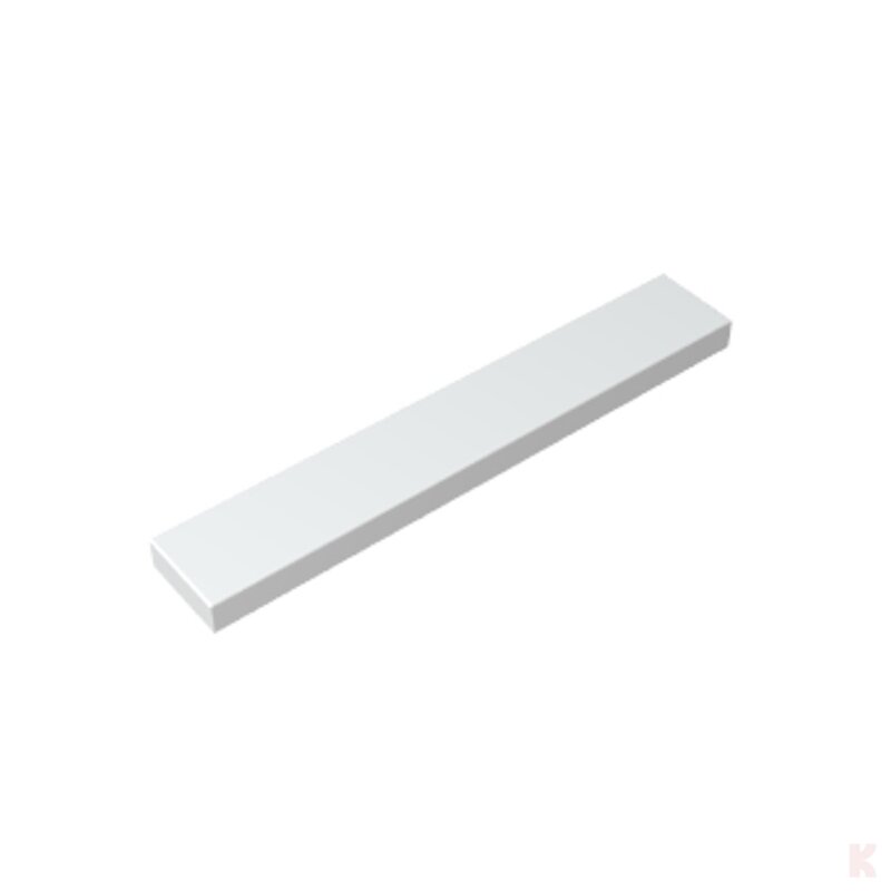 Klemos Fliese 1x6 – individuell bedruckte Klemmbaustein-Fliese