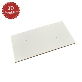 Klemos Fliese 8x16 – individuell bedruckte Klemmbaustein-Fliese mit 3D Struktur