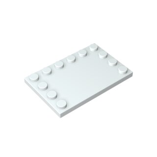 Klemos Fliese 4x6 mit Noppen – individuell bedruckte Klemmbaustein-Fliese