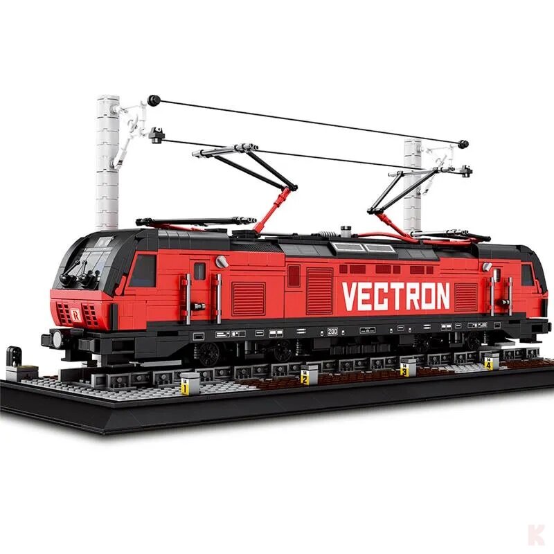 Reobrix 66019 Vectron Train Klemmbaustein