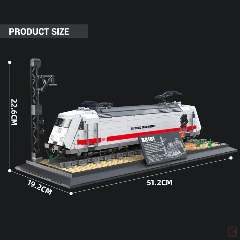 Reobrix 66802 BR101 Electric Locomotive