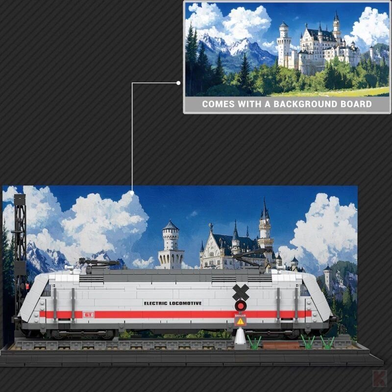Reobrix 66802 BR101 Electric Locomotive