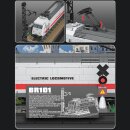 Reobrix 66802 BR101 Electric Locomotive