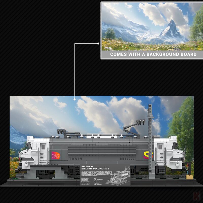 Reobrix 66803 BB15000 Electric Locomotive