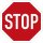 Klemos 2x2 – Verkehrszeichen Stoppschild 206