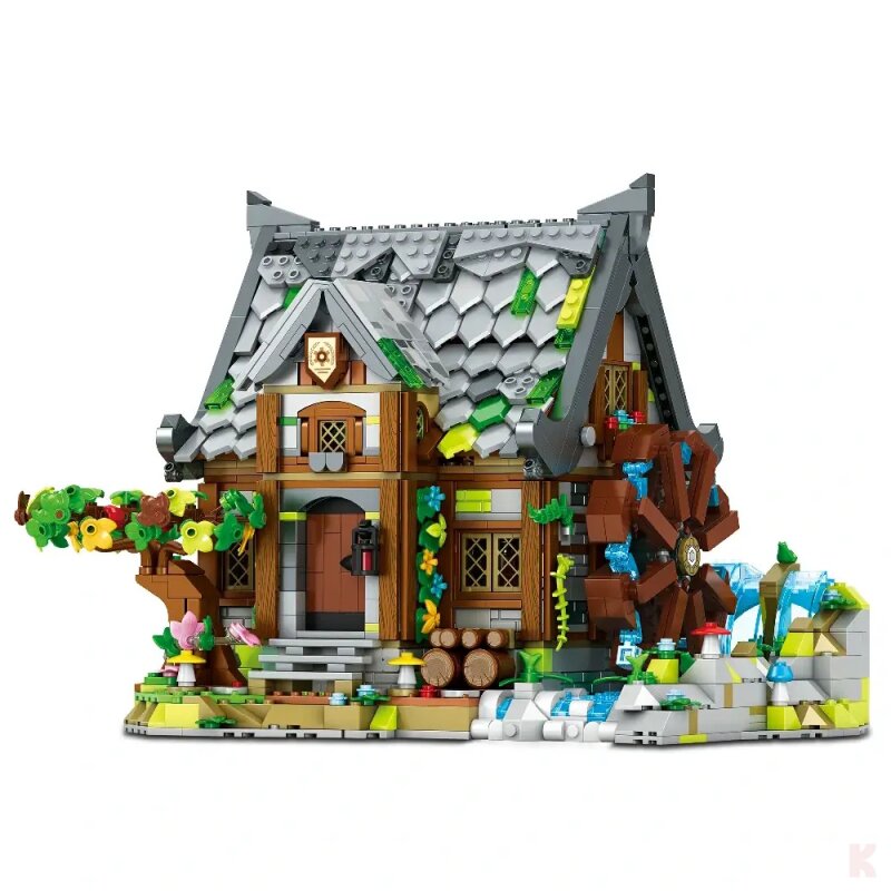 Reobrix 66045 Mittelalterliche Mühle Klemmbaustein