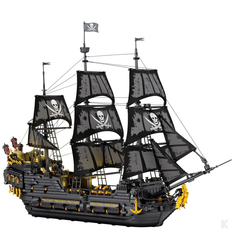 Reobrix 66036 Piratenschiff Black Pearl Klemmbaustein