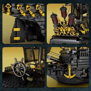 Reobrix 66036 Piratenschiff Black Pearl