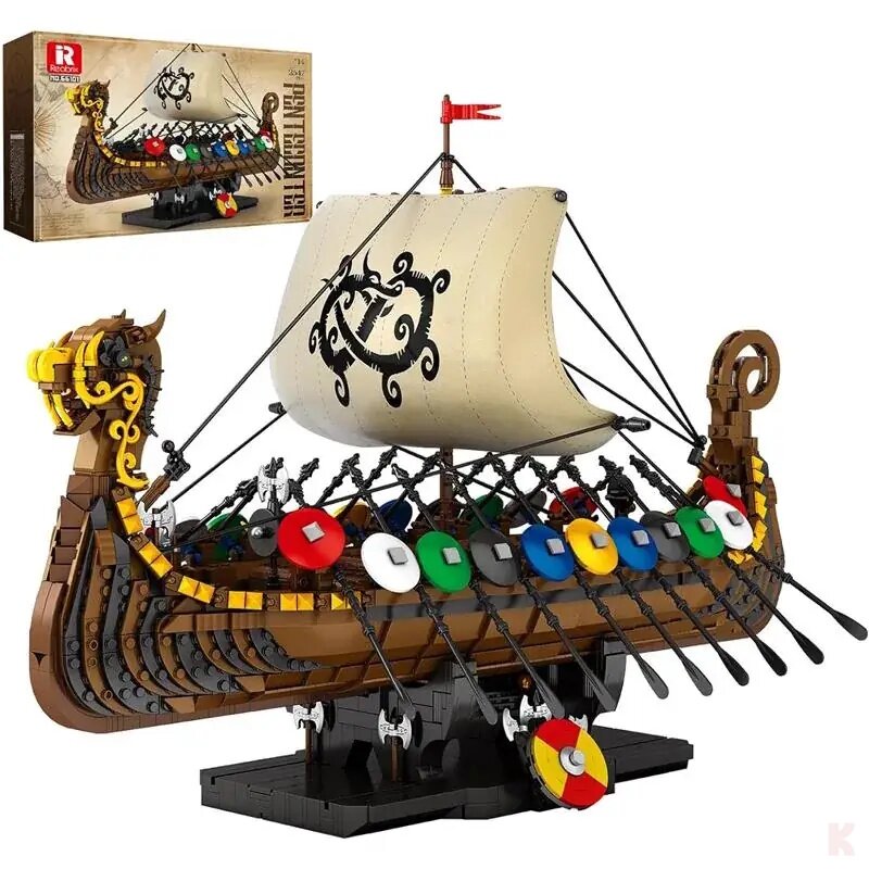 Reobrix 66101 Wikinger Schiff