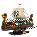 Reobrix 66101 Wikinger Schiff Klemmbaustein