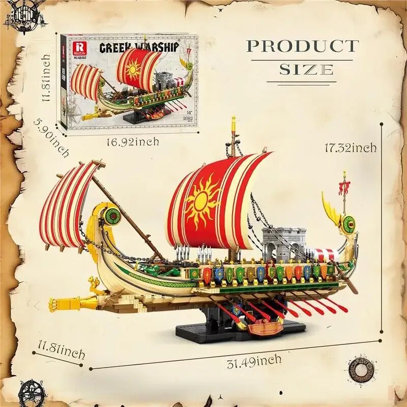 Reobrix 66102 Griechisches Schlachtschiff