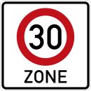 Klemos 2x2 – Verkehrszeichen 30 Zone 274.1