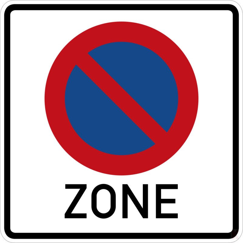 Klemos 2x2 – Verkehrszeichen Halteverbot 290.1