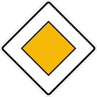 Klemos 2x2 – Verkehrszeichen Vorfahrtsstraße 306