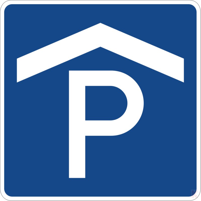 Klemos 2x2 – Verkehrszeichen Parkhaus 314-50