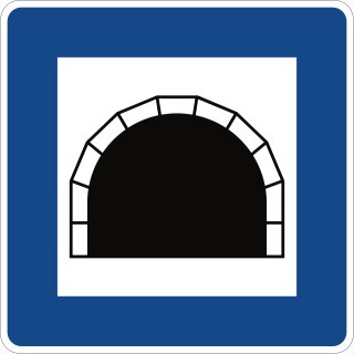 Klemos 2x2 – Verkehrszeichen Tunnel 327