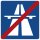 Klemos 2x2 – Verkehrszeichen Autobahn Ende 330.2