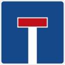 Klemos 2x2 – Verkehrszeichen Sackgasse 357