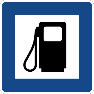 Klemos 2x2 – Verkehrszeichen Tankstelle 365-52