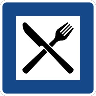 Klemos 2x2 – Verkehrszeichen Gasthaus 365-56