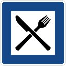 Klemos 2x2 – Verkehrszeichen Gasthaus 365-56