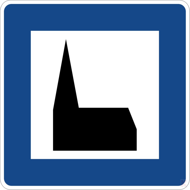 Klemos 2x2 – Verkehrszeichen Kapelle 365-59