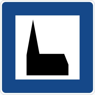 Klemos 2x2 – Verkehrszeichen Kapelle 365-59
