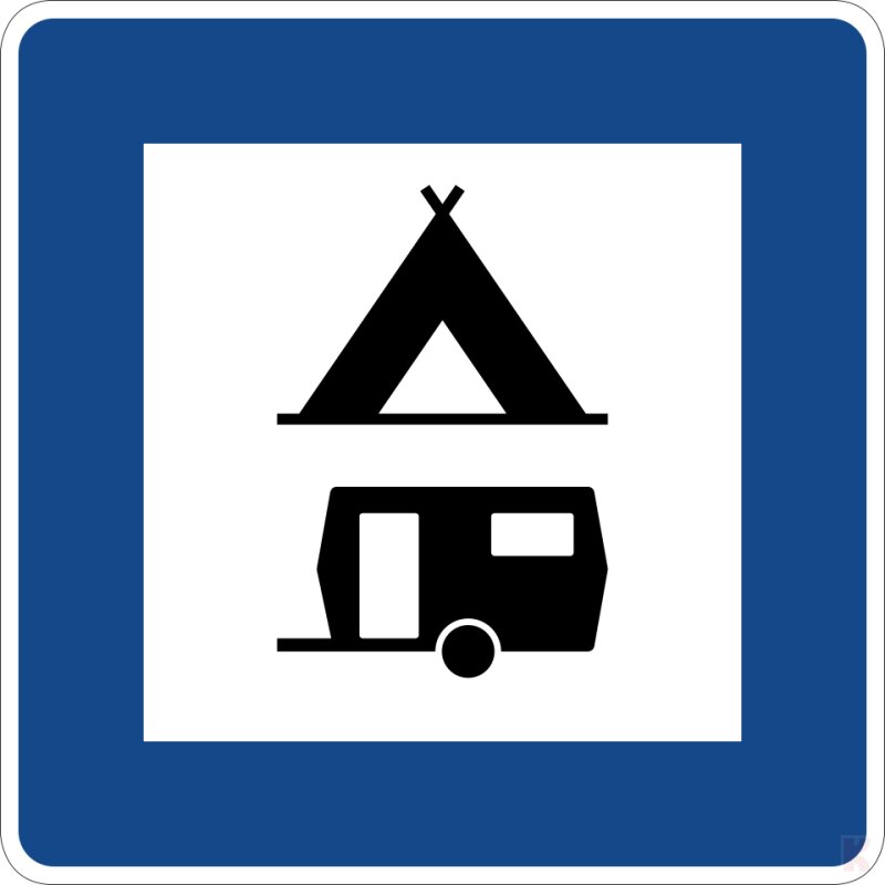 Klemos 2x2 – Verkehrszeichen Zelten 365-60
