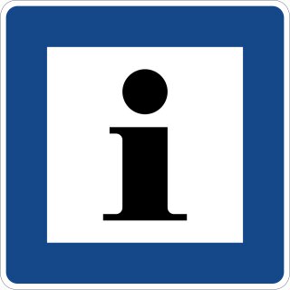 Klemos 2x2 – Verkehrszeichen Information 365-61