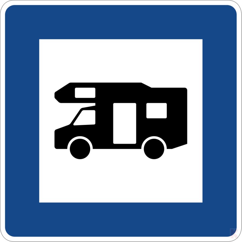 Klemos 2x2 – Verkehrszeichen Wohnmobilparkplatz 365-67