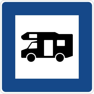 Klemos 2x2 – Verkehrszeichen Wohnmobilparkplatz 365-67