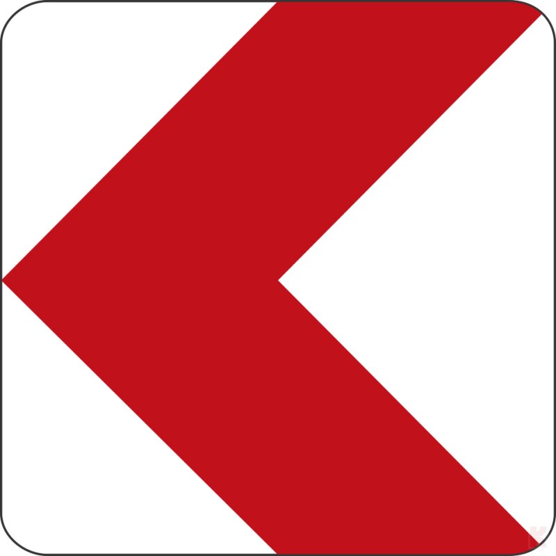 Klemos 2x2 – Verkehrszeichen Richtungspfeil 625-10