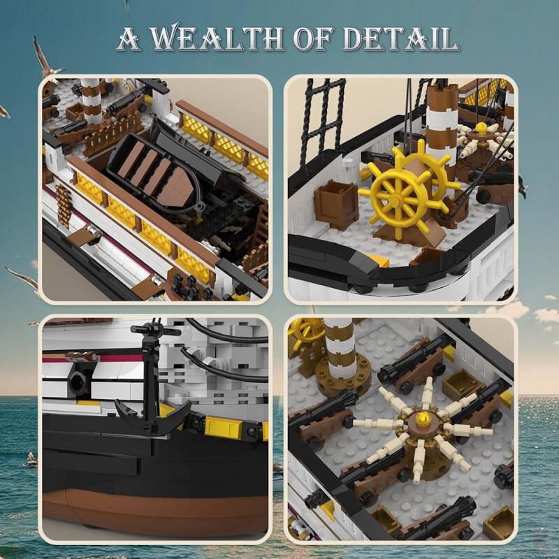 Reobrix 66048 Segelschiff Endeavor