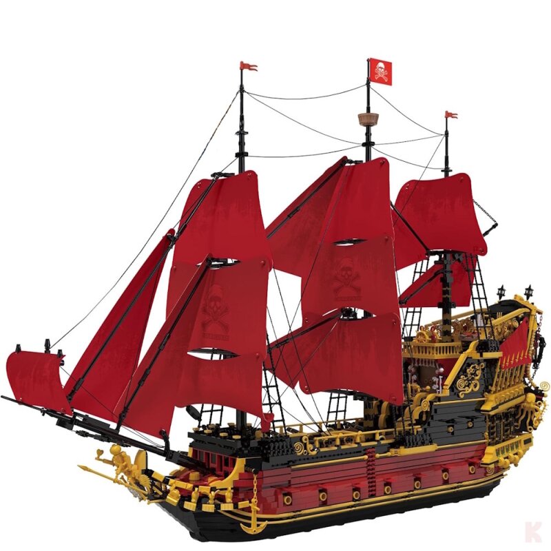 Reobrix 66049 Segelschiff Revenge Klemmbaustein