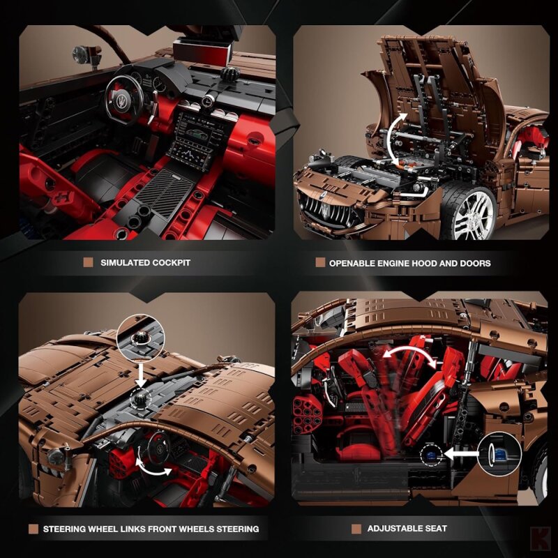 Reobrix 11009 Supercar Maserati™ RC