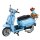 Reobrix 11037 Retro Scooter blau Klemmbaustein