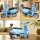 Reobrix 11037 Retro Scooter blau