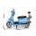 Reobrix 11037 Retro Scooter blau
