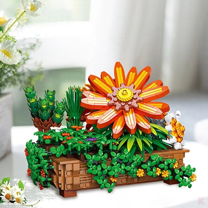 Jie Star JJ9034 Blumenschale Sonnenblume