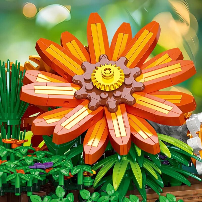 Jie Star JJ9034 Blumenschale Sonnenblume