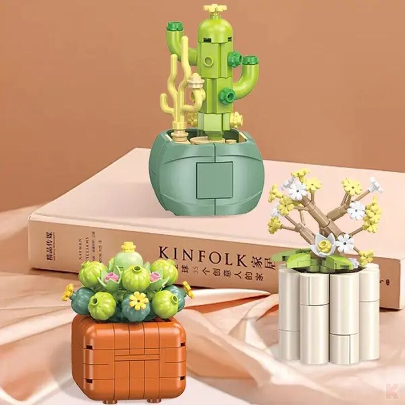 Jie Star JJ9080 6 kleine Bonsai Bäume