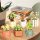 Jie Star JJ9080 6 kleine Bonsai Bäume Klemmbausteinset