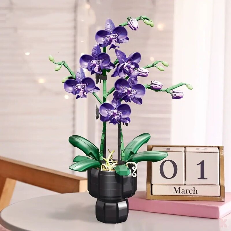 Jie Star JJ9235 violette Orchidee