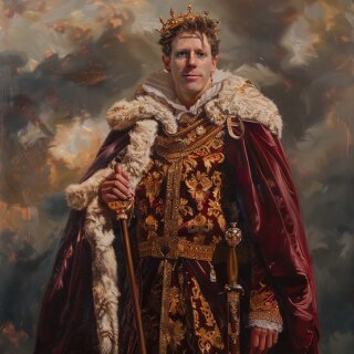 Klemos KL-12205 Fliesen Puzzle 16x16 Gesichtstausch /  Herrenmotiv 5