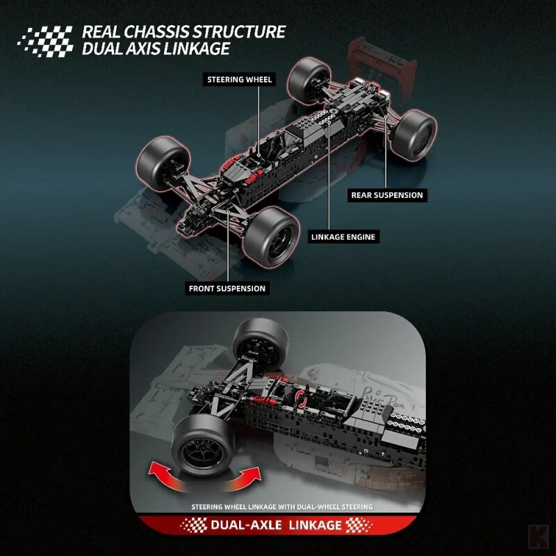 Reobrix 11039 MP4 Formula Car