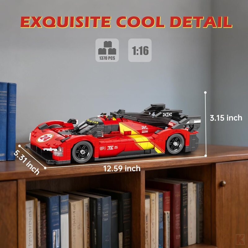 Reobrix 11041 Hypercar Ferrari 499P rot