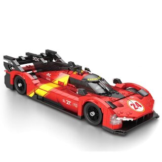 Reobrix 11041 Hypercar Ferrari 499P rot Klemmbaustein
