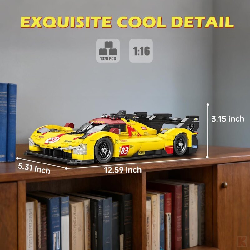 Reobrix 11042 Hypercar 499P gelb