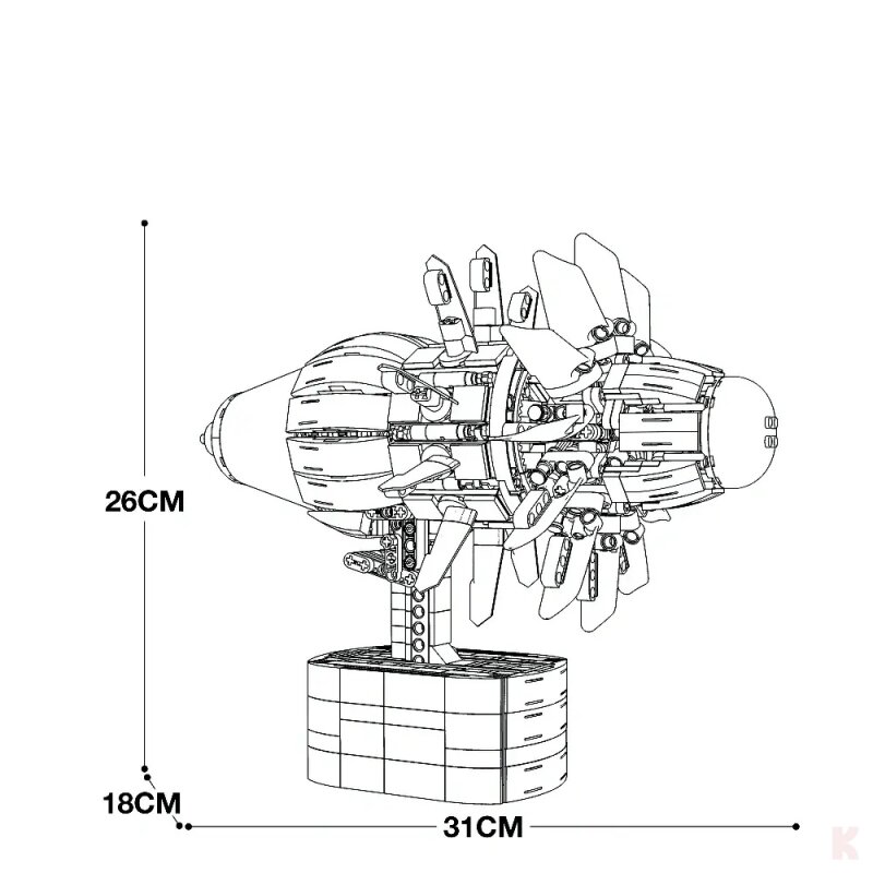Reobrix 33018 Aircraft Engine